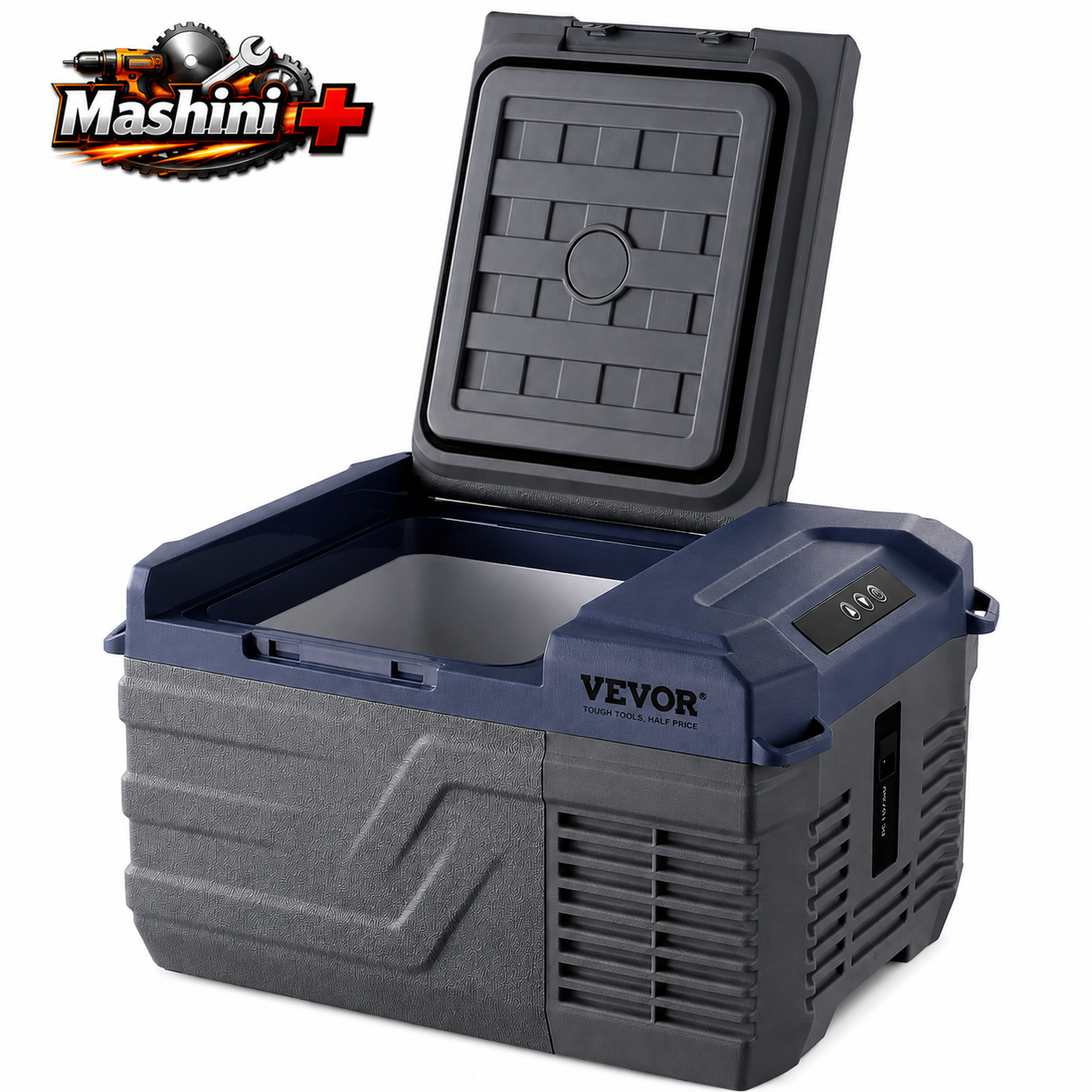 Авто хладилник 9L с компресор, 12V/24V и 220V, до -20°C, за кола, кемпер и къмпинг