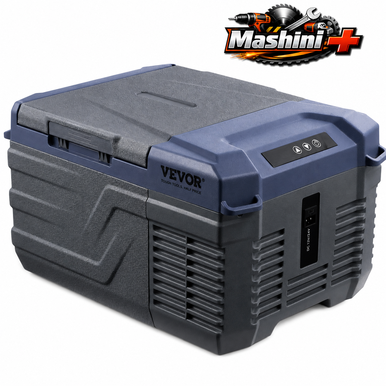 Авто хладилник 9L с компресор, 12V/24V и 220V, до -20°C, за кола, кемпер и къмпинг