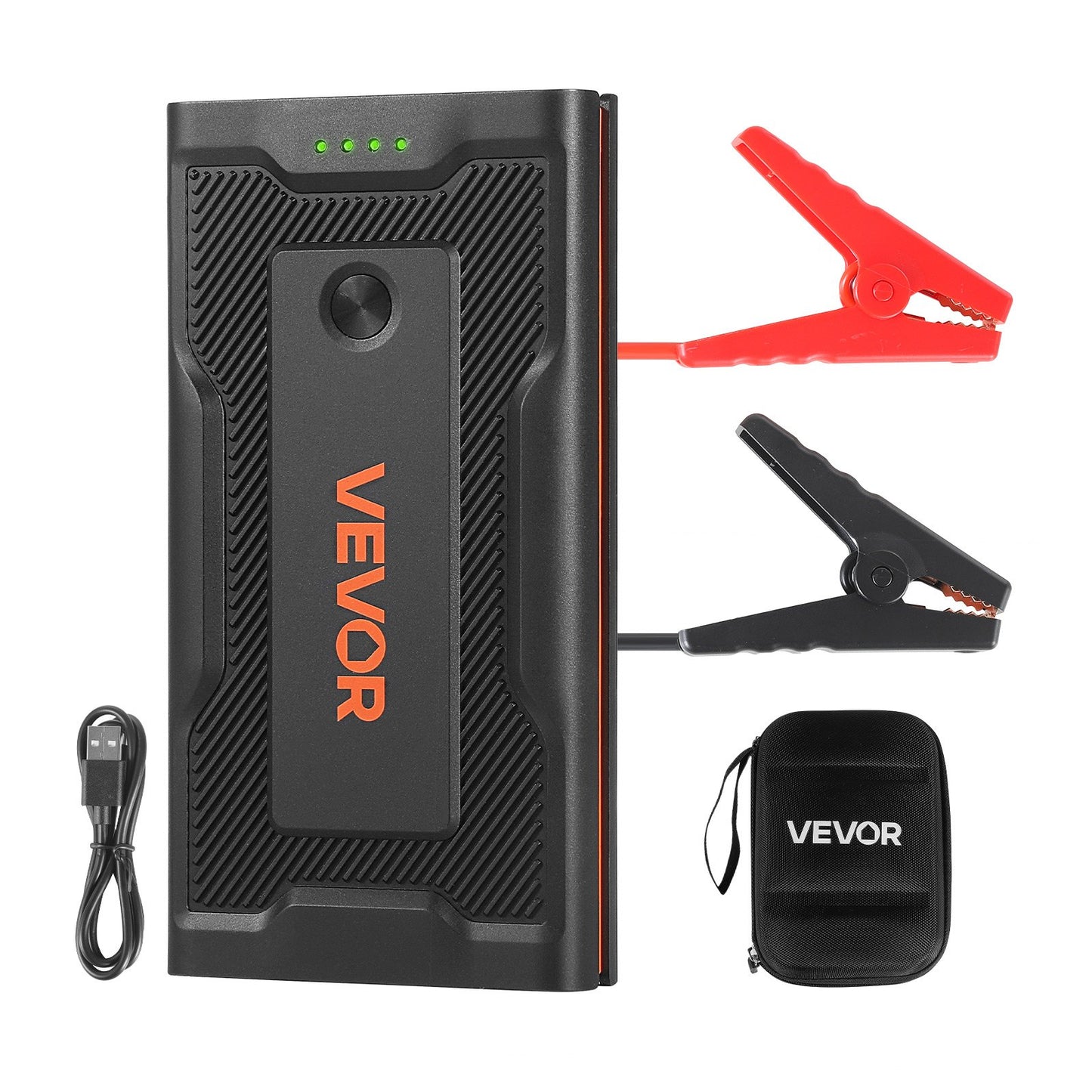 Джъмп стартер 1000А, 12V, опция Power Bank за телефон + фенер